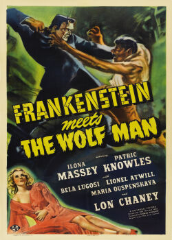 Франкенштейн встречает Человека-волка